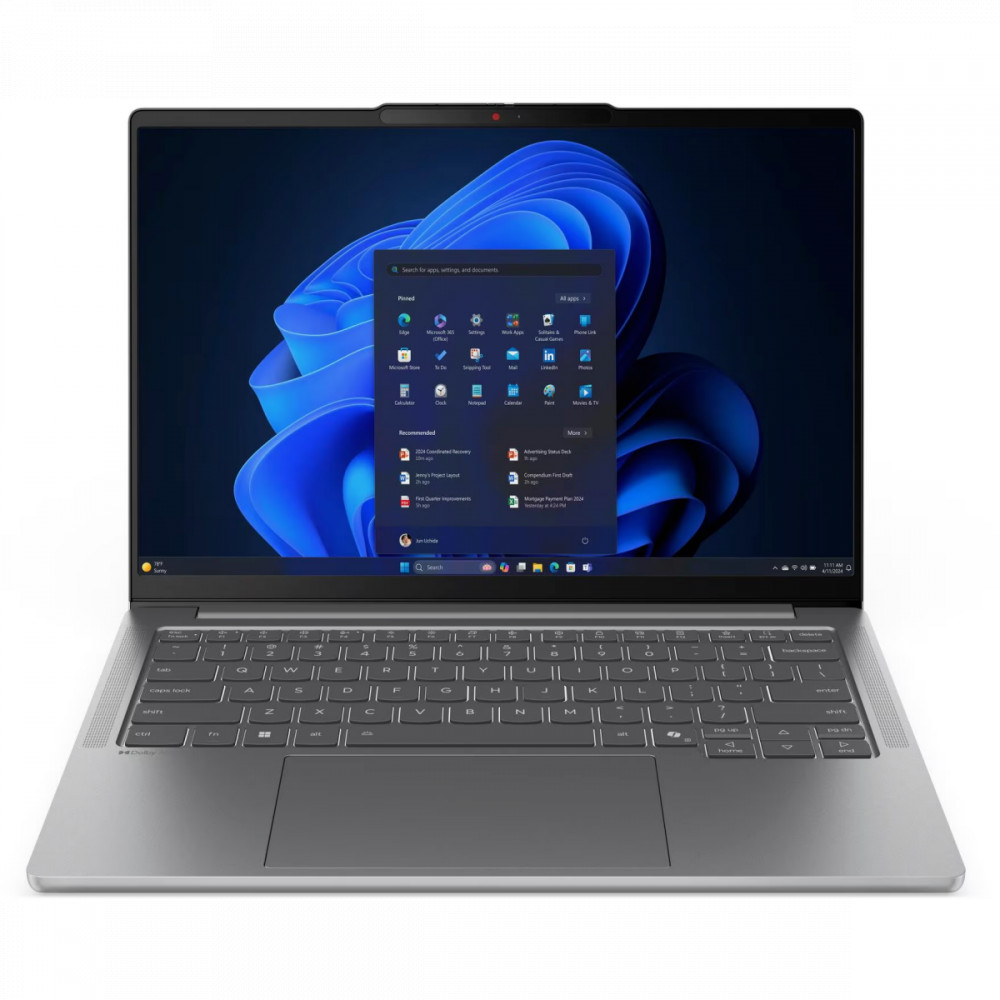 Ноутбук Lenovo IdeaPad Pro 5 14IAH10 83JK002RRK 14 ", WQXGA+ 2880x1800 (16:10), Intel, Core Ultra 5, 24 Гб, 512 ГБ, Intel Arc 130T - миниатюра 2