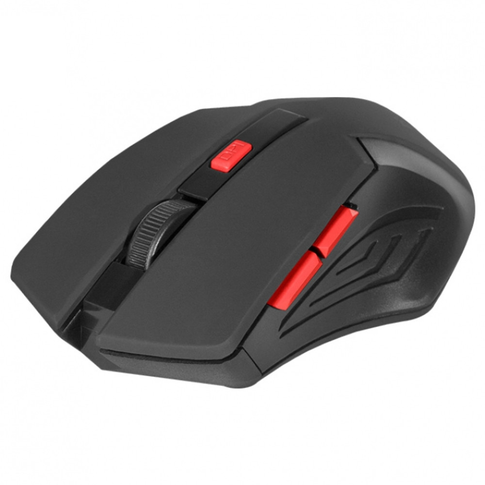 Мышь Defender Accura MM-275 Black/Red Бюджетные, Беспроводная - миниатюра 2