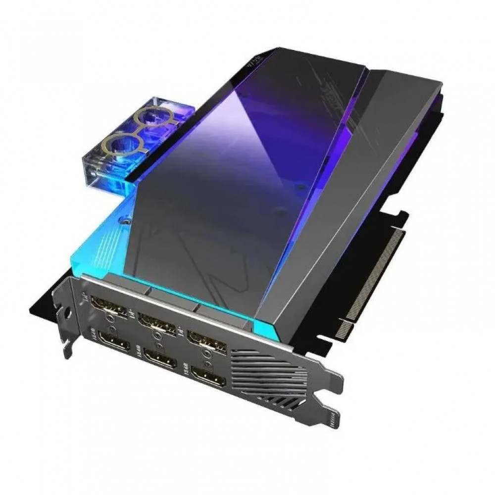 Видеокарта Gigabyte RTX 3080 Aorus Xtreme WaterForce GV-N3080AORUSX WB-10GD REV 1.0 10 ГБ - миниатюра 2