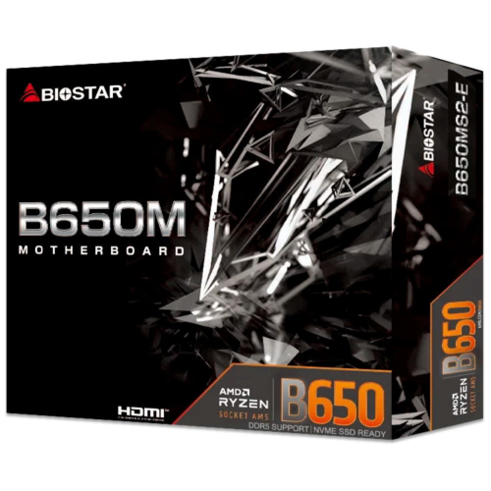 Материнская плата BIOSTAR B650MS2-E Micro-ATX, AMD AM5 - миниатюра 5