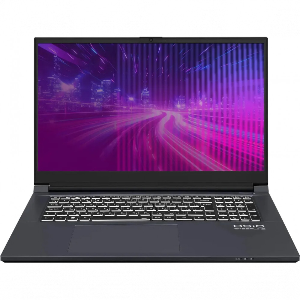 Ноутбук OSIO CyberLine C170I-002 17.3 ", FHD 1920x1080 (16:9), Intel, Core i5, 16 Гб, 512 ГБ, nVidia GeForce RTX 4050 - миниатюра 2