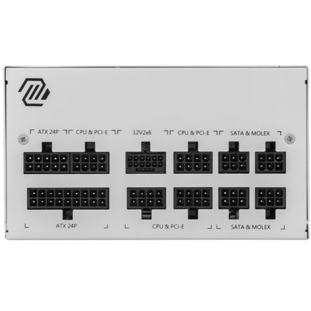 Блок питания MSI MAG A850GL PCIE5 WHITE 850 Вт - миниатюра 3