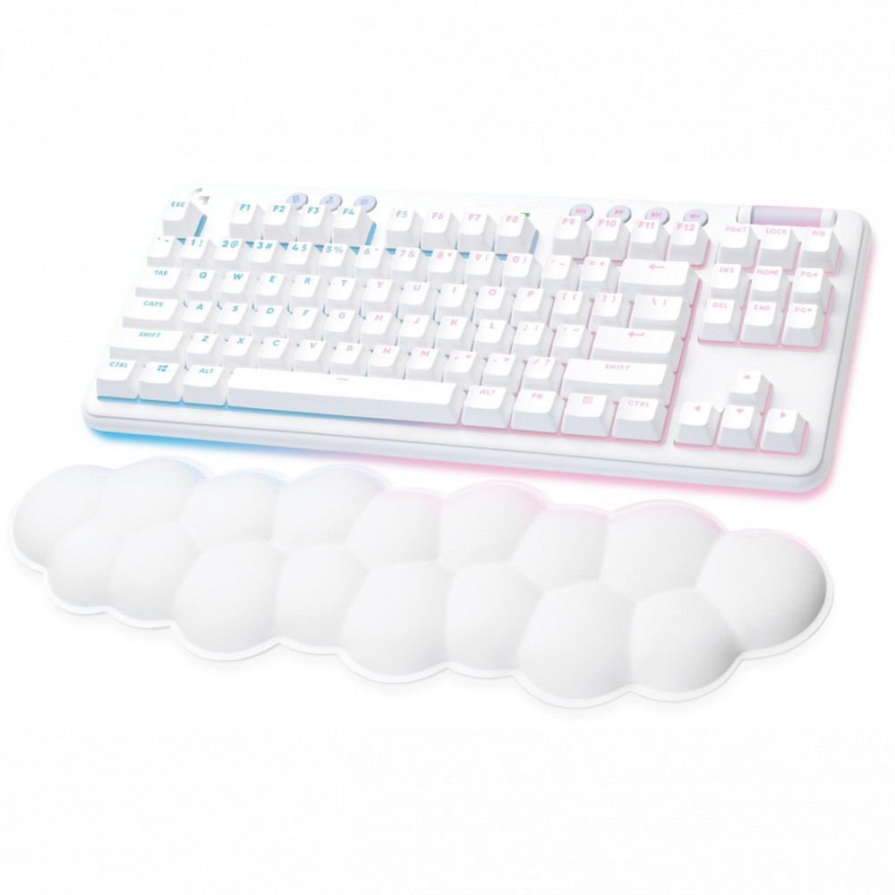 Клавиатура Logitech G715 TKL LIGHTSPEED RGB OFF WHITE 920-010691 Беспроводная, Bluetooth - миниатюра 3