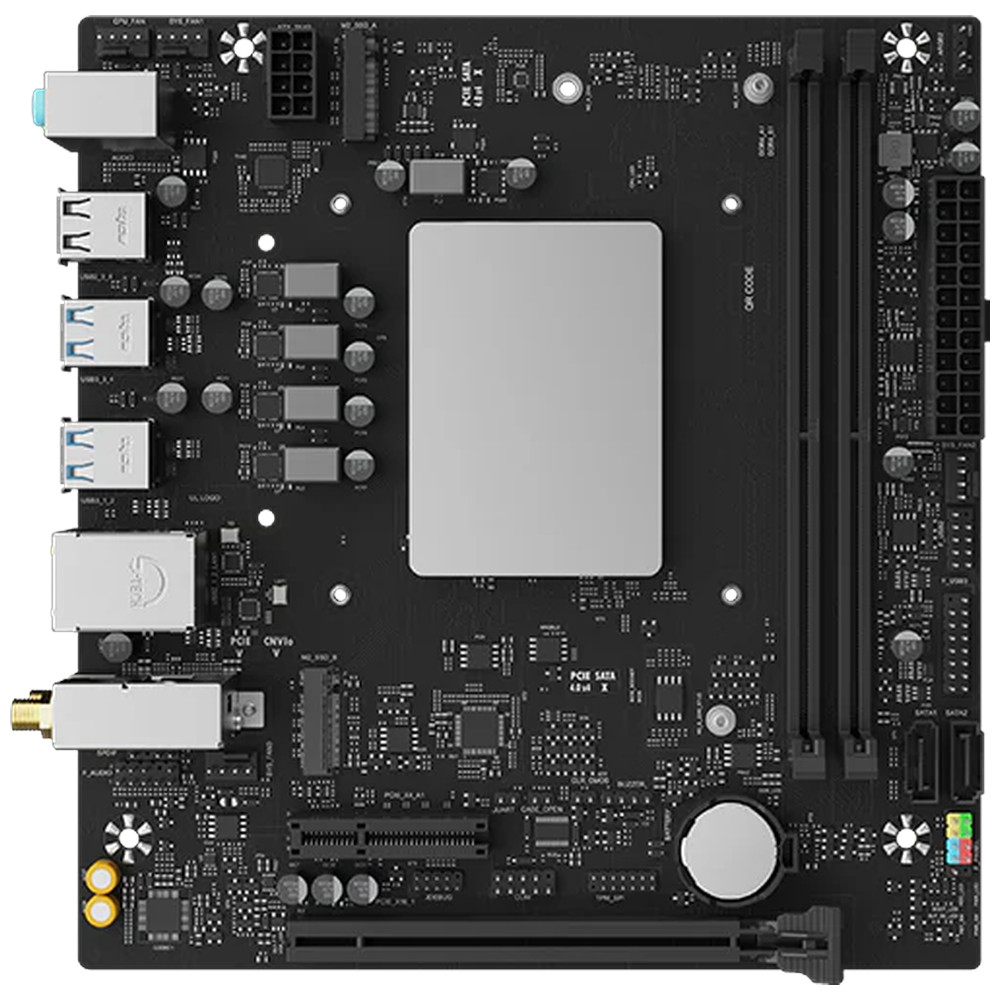 Материнская плата Maxsun MS-MoDT 205H D4 WIFI 6940709664193 Micro-ATX, С интегрированным процессором — фото товара