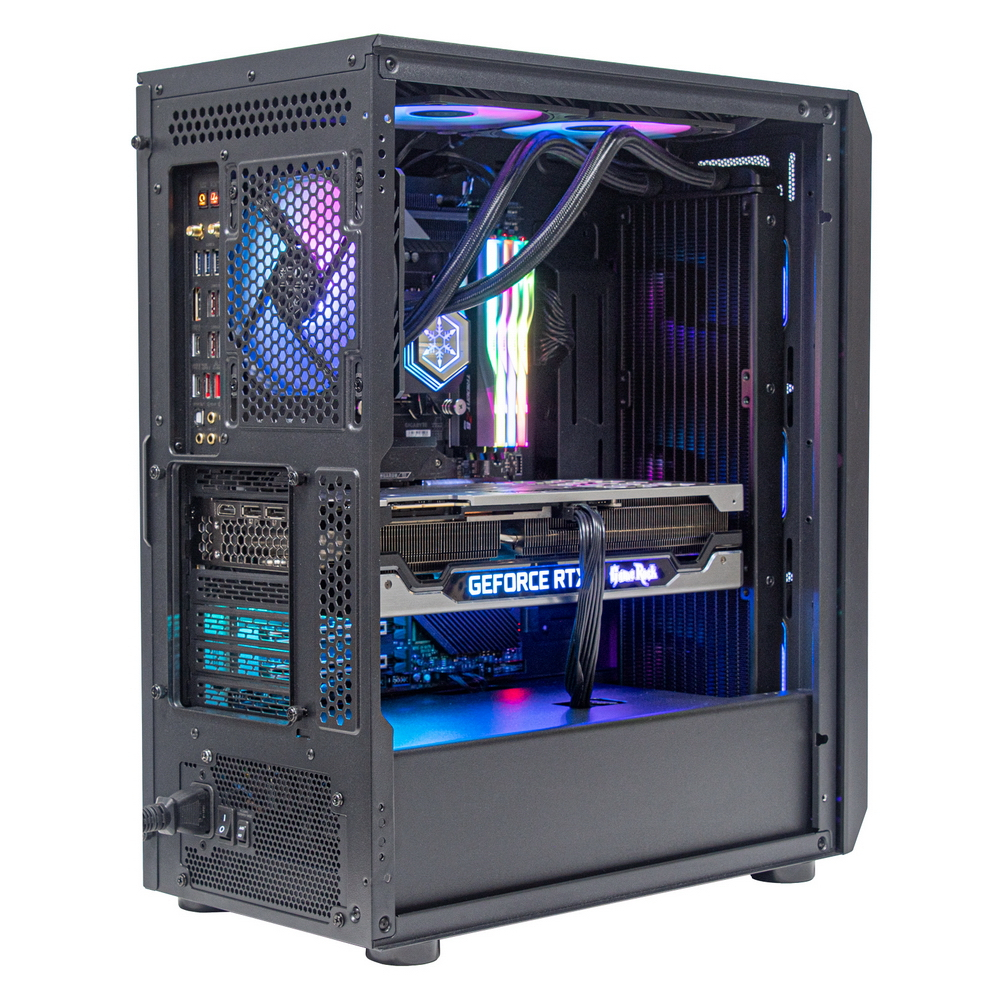 Корпус Silverstone High airflow ATX gaming chassis G41FA511ZBG0020 Mid-Tower - миниатюра 4