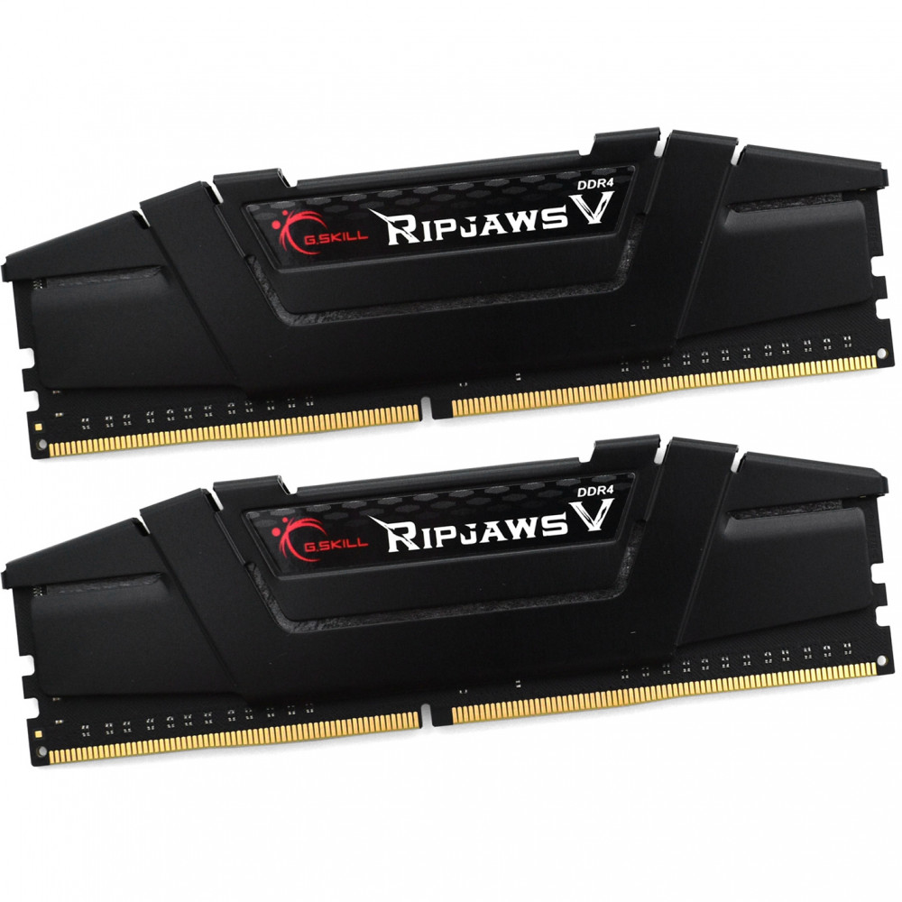 ОЗУ G.Skill RipJaws V 64GB F4-3600C18D-64GVK DIMM, DDR4, 64 Гб (2 х 32 Гб), 3600 МГц — фото товара