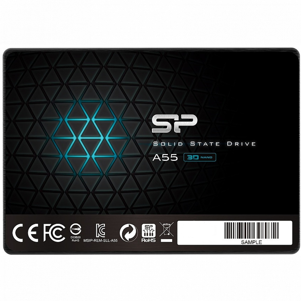 Жесткий диск Silicon Power Ace A55 SP002TBSS3A55S25 SSD (твердотельные), 2 ТБ, 2.5 дюйма, SATA — фото товара