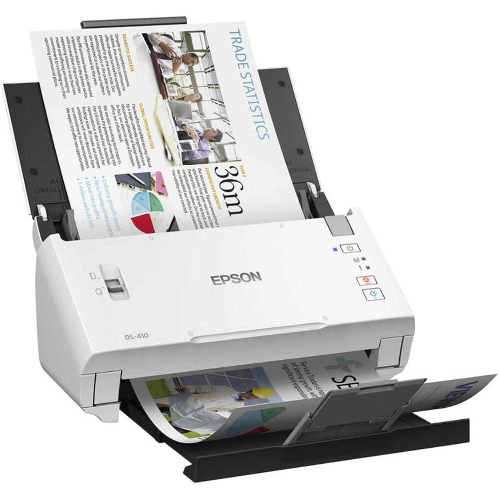 Планшетный сканер Epson WorkForce DS-410 B11B249401 A4, Цветной, CIS — фото товара