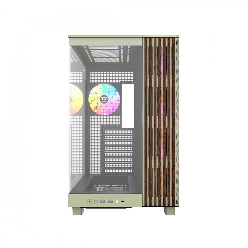 Корпус Thermaltake View 380 XL WS ARGB Matcha Green CA-11E-00MEWN-WS Mid-Tower - миниатюра 3