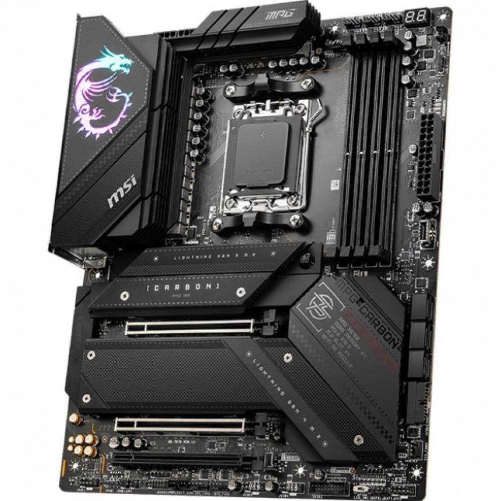 Материнская плата MSI MPG X670E CARBON WIFI ATX, AMD AM5 - миниатюра 3