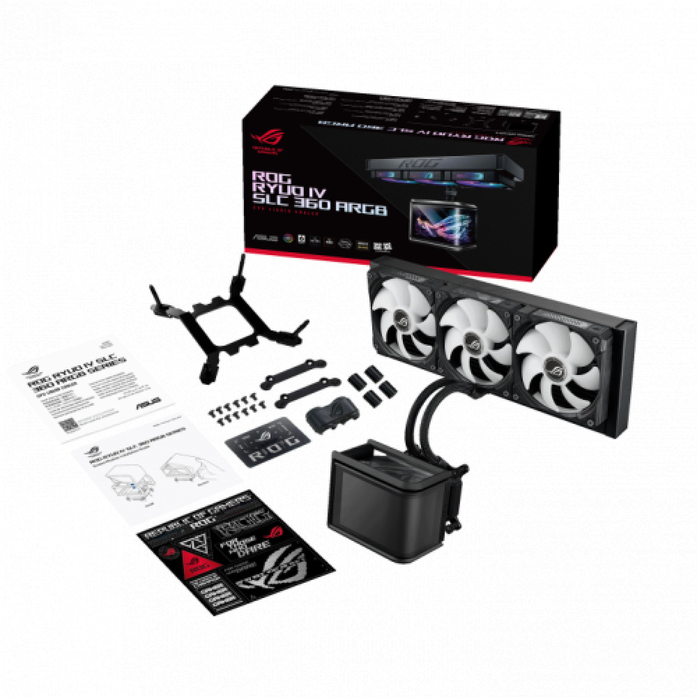 Система охлаждения Asus ROG Ryuo IV SLC 360 ARGB Для процессора - миниатюра 2