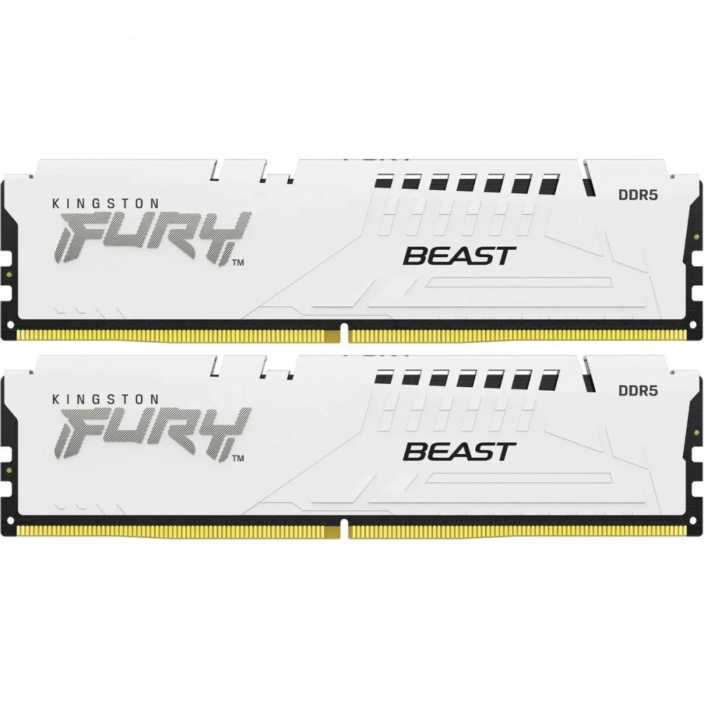 ОЗУ Kingston Fury Beast KF564C32BWEK2-32 DIMM, DDR5, 32 Гб (2 х 16 Гб), 6400 МГц — фото товара