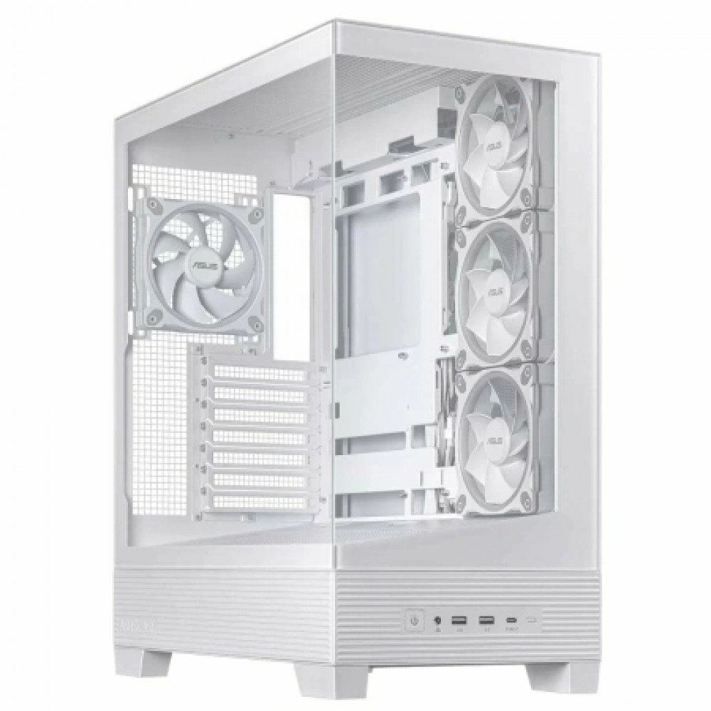 Корпус Asus A31 Plus TG ARGB White A31 PLUS TG ARGB WHITE Mid-Tower — фото товара