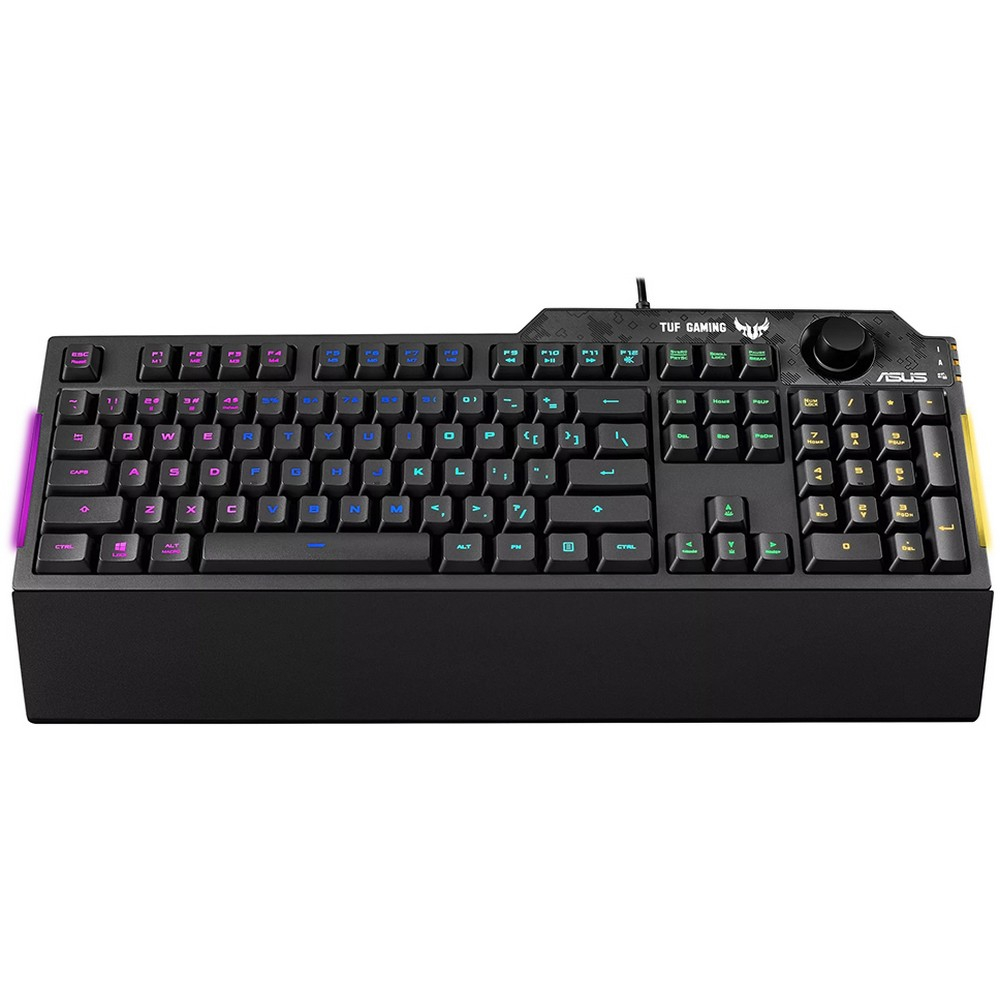 Клавиатура Asus TUF Gaming K1 RGB 90MP01X0-BKRA00 Проводная, USB — фото товара