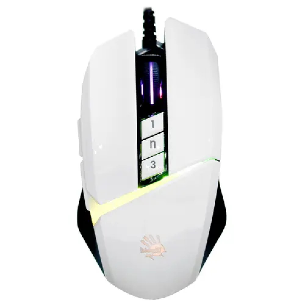 Мышь A4Tech W60 MAX W60 MAX (PANDA WHITE) Игровые, Проводная — фото товара