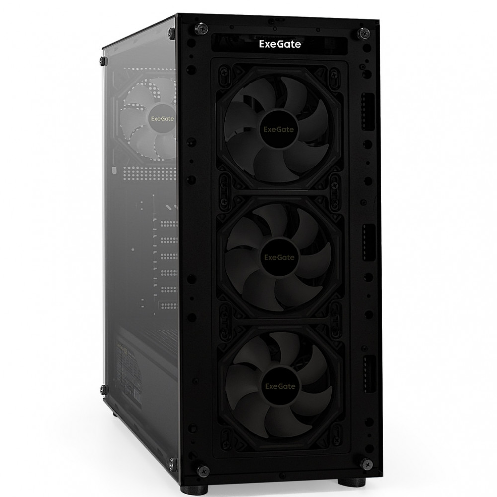 Корпус ExeGate i3 BASE-NPX500 EX294977RUS Mid-Tower - миниатюра 2