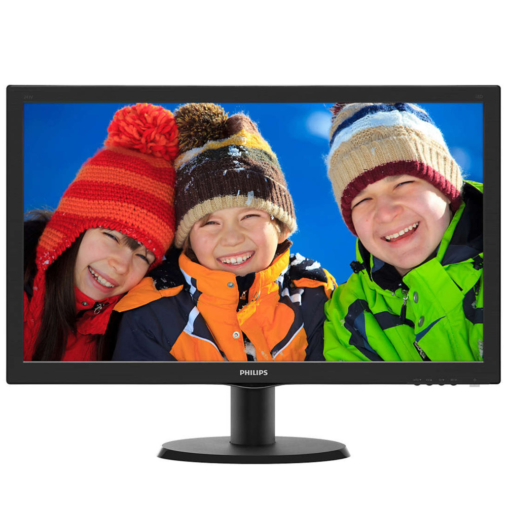 Монитор Philips 243V5QSBA 23.6 ", VA, Full HD 1920x1080 (16:9), 75 Гц — фото товара