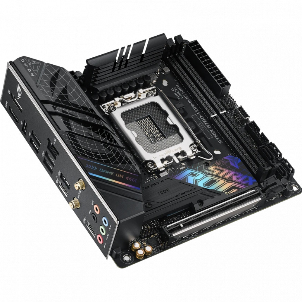 Материнская плата Asus ROG STRIX B760-I GAMING WIFI Mini-ITX, LGA 1700 - миниатюра 4