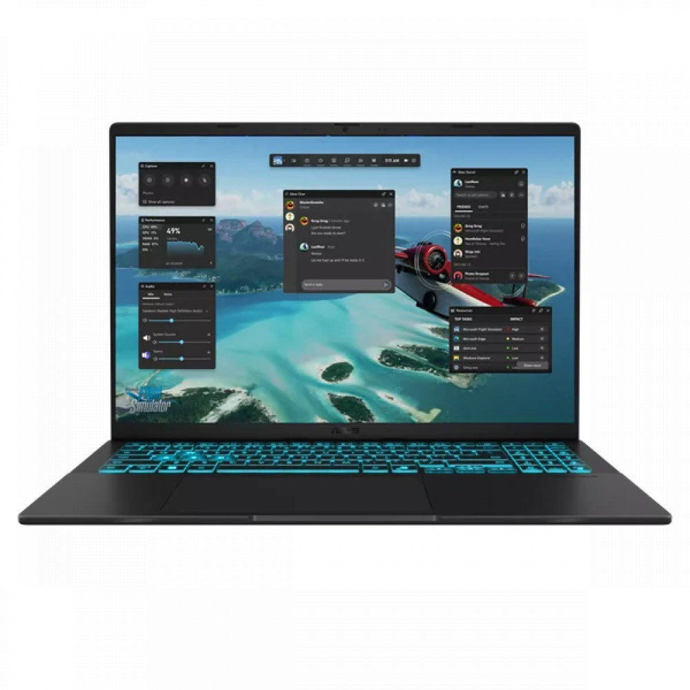 Ноутбук Asus V16 Special V3607VM-RP142 90NB16K1-M00B20 16 ", WUXGA 1920x1200 (16:10), Intel, Core 7, 32 Гб, 1 ТБ, nVidia GeForce RTX 5060 — фото товара