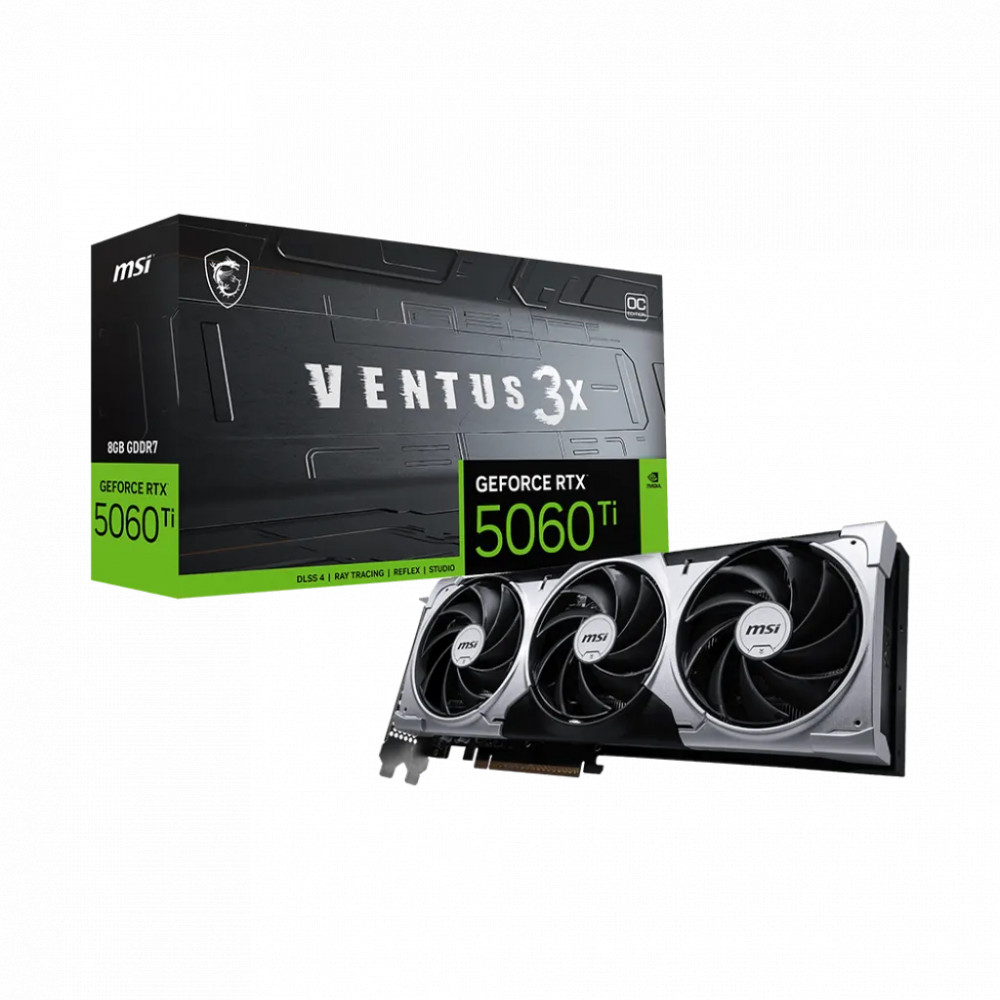 Видеокарта MSI GeForce RTX 5060 Ti 8G VENTUS 3X OC 8 ГБ - миниатюра 5