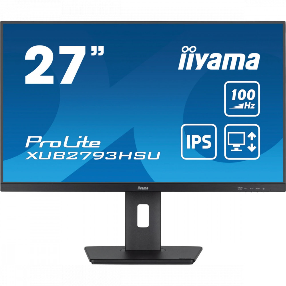 Монитор IIYAMA XUB2793HSU-B7 27 ", IPS, Full HD 1920x1080 (16:9), 100 Гц — фото товара