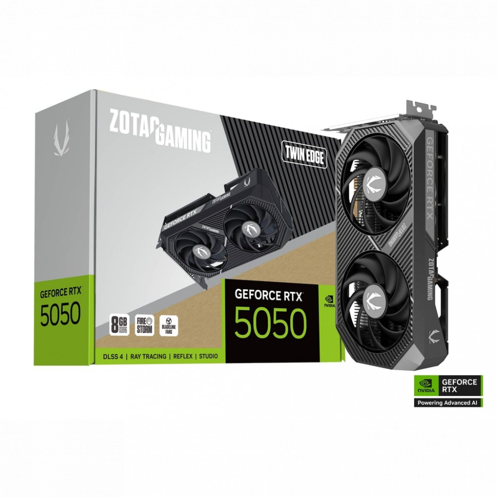 Видеокарта Zotac GeForce RTX 5060 RTX 5060 TWIN EDGE OC ZT-B50600H-10M 8 ГБ - миниатюра 5
