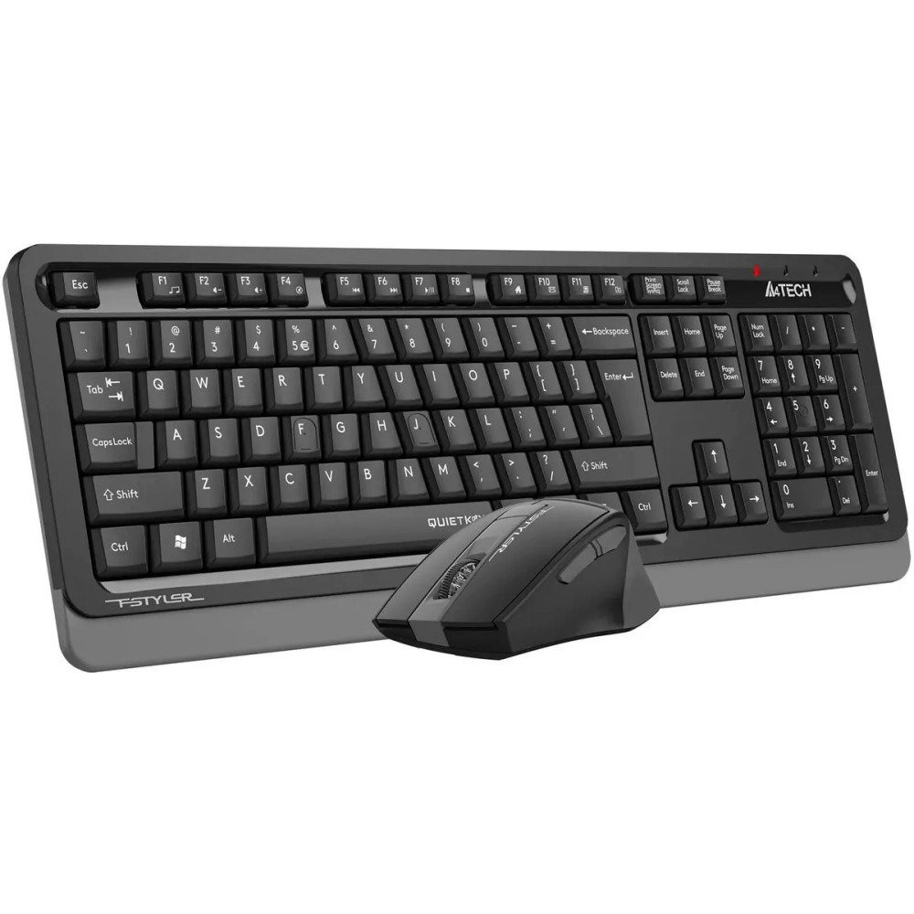 Клавиатура + мышь A4Tech Fstyler FGS1035Q FGS1035Q GREY - миниатюра 2
