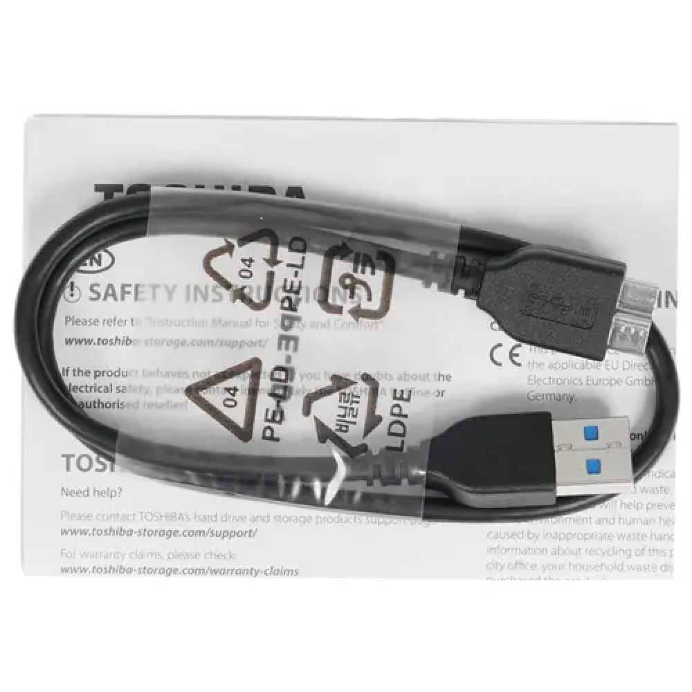 Внешние накопители Toshiba Canvio Advance [HDTCA40EW3CA] 4 ТБ - миниатюра 4
