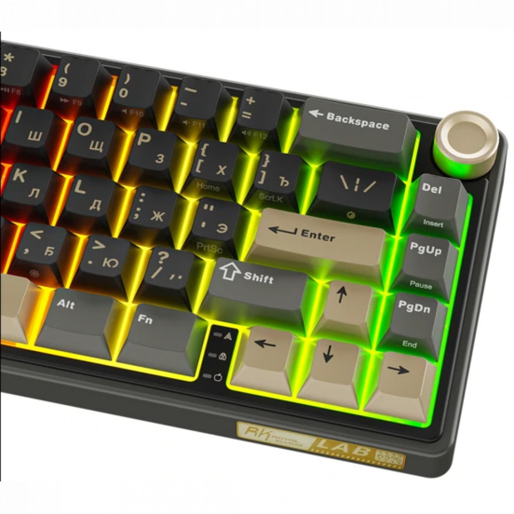 Клавиатура Royal Kludge R65 Phantom (Chartreuse Switch) 6935280823947 Проводная, USB - миниатюра 7