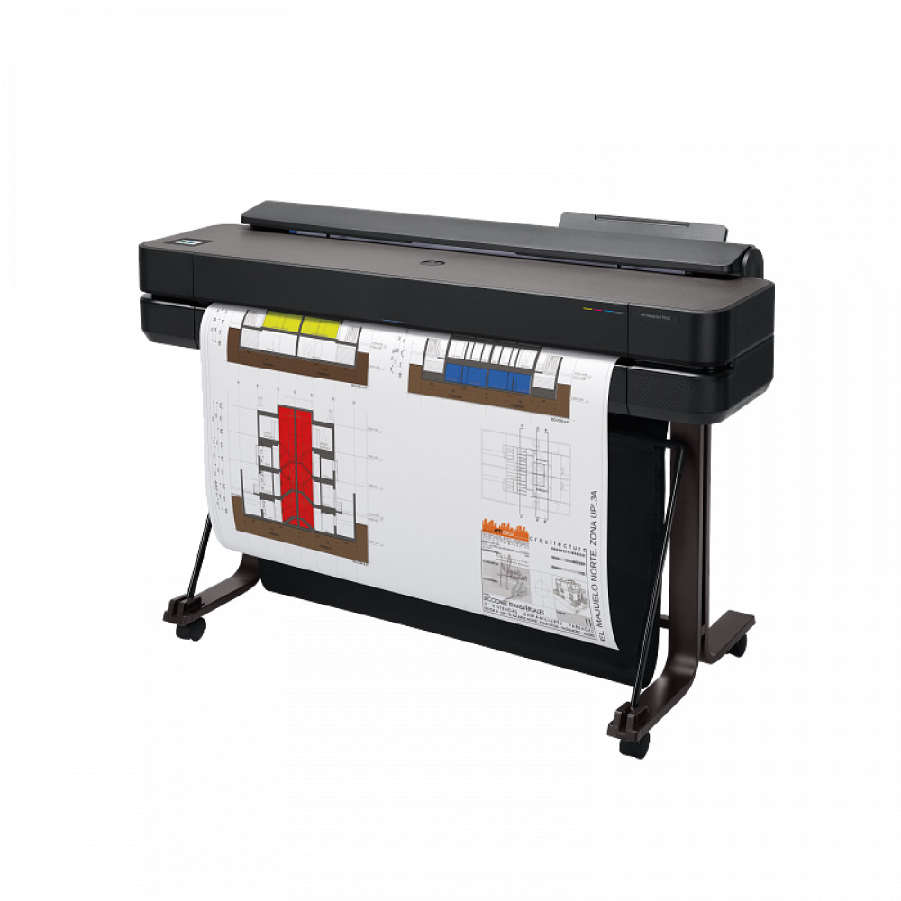 Плоттер HP DesignJet T650 36" 5HB10D Цветной, Струйная, A0+ (36 дюймов) (914), 36" - миниатюра 2