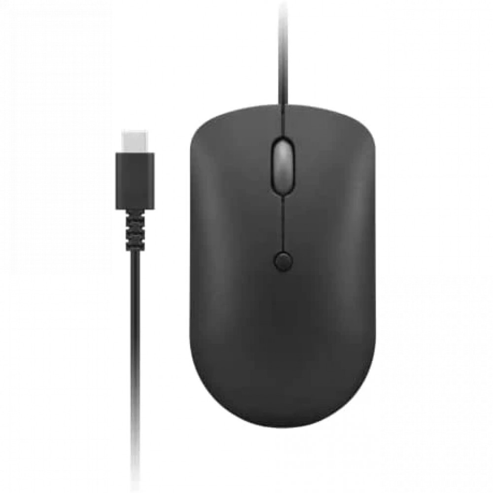 Мышь Lenovo 400 USB-C Wired GY51D20875 Бюджетные, Проводная — фото товара