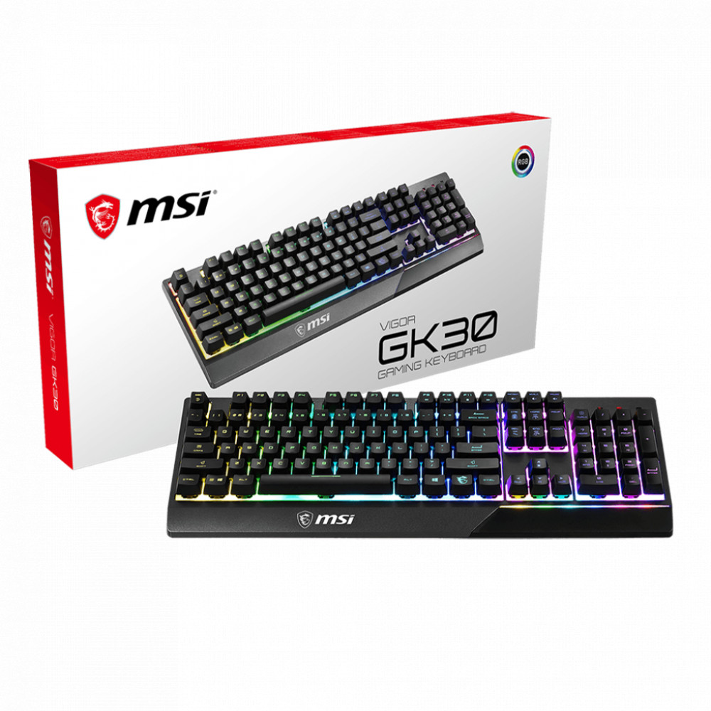 Клавиатура MSI Vigor GK30 RU Проводная, USB - миниатюра 4