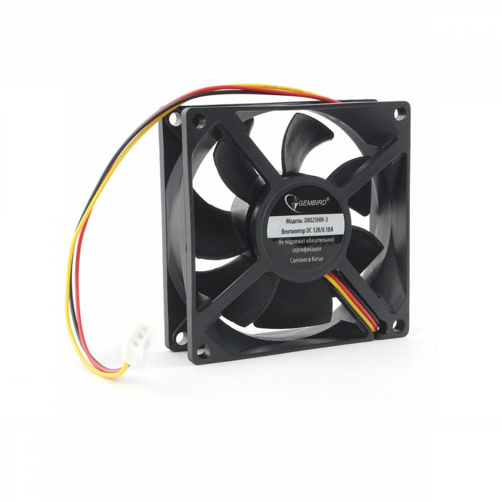 Система охлаждения Gembird D8025HM-3 Для системного блока — фото товара