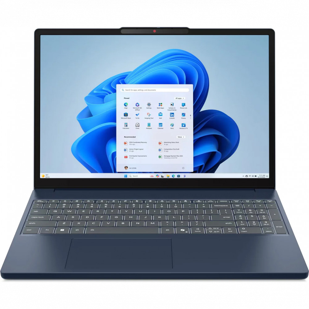 Ноутбук Lenovo IdeaPad Slim 3 15ARP10 83K700B0PB 15.3 ", WUXGA 1920x1200 (16:10), AMD, Ryzen 5, 16 Гб, 512 ГБ, AMD Radeon 660M, Windows 11 Home - миниатюра 2