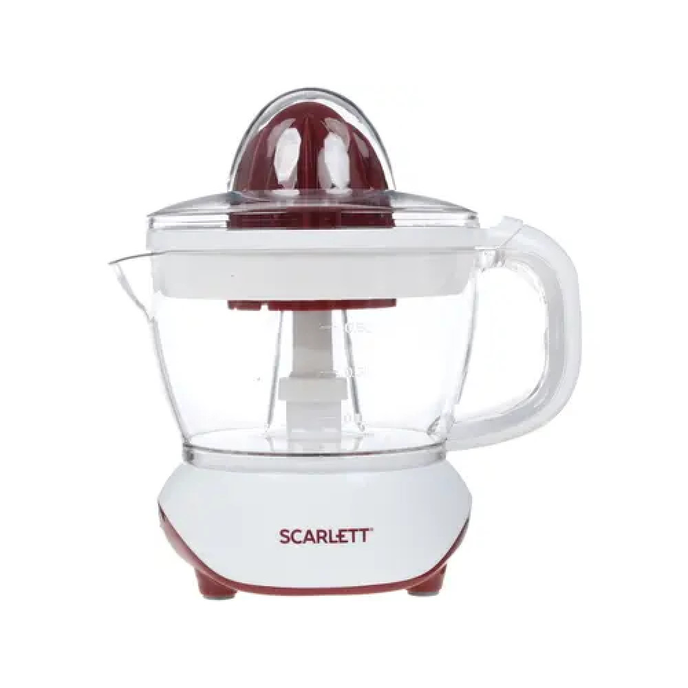 Соковыжималка Scarlett SC-JE50C06 White/red Центробежная, 25 Вт — фото товара