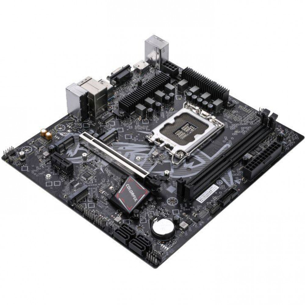 Материнская плата Colorful BATTLE-AX B760M-K D5 V20 Micro-ATX, LGA 1700 - миниатюра 4