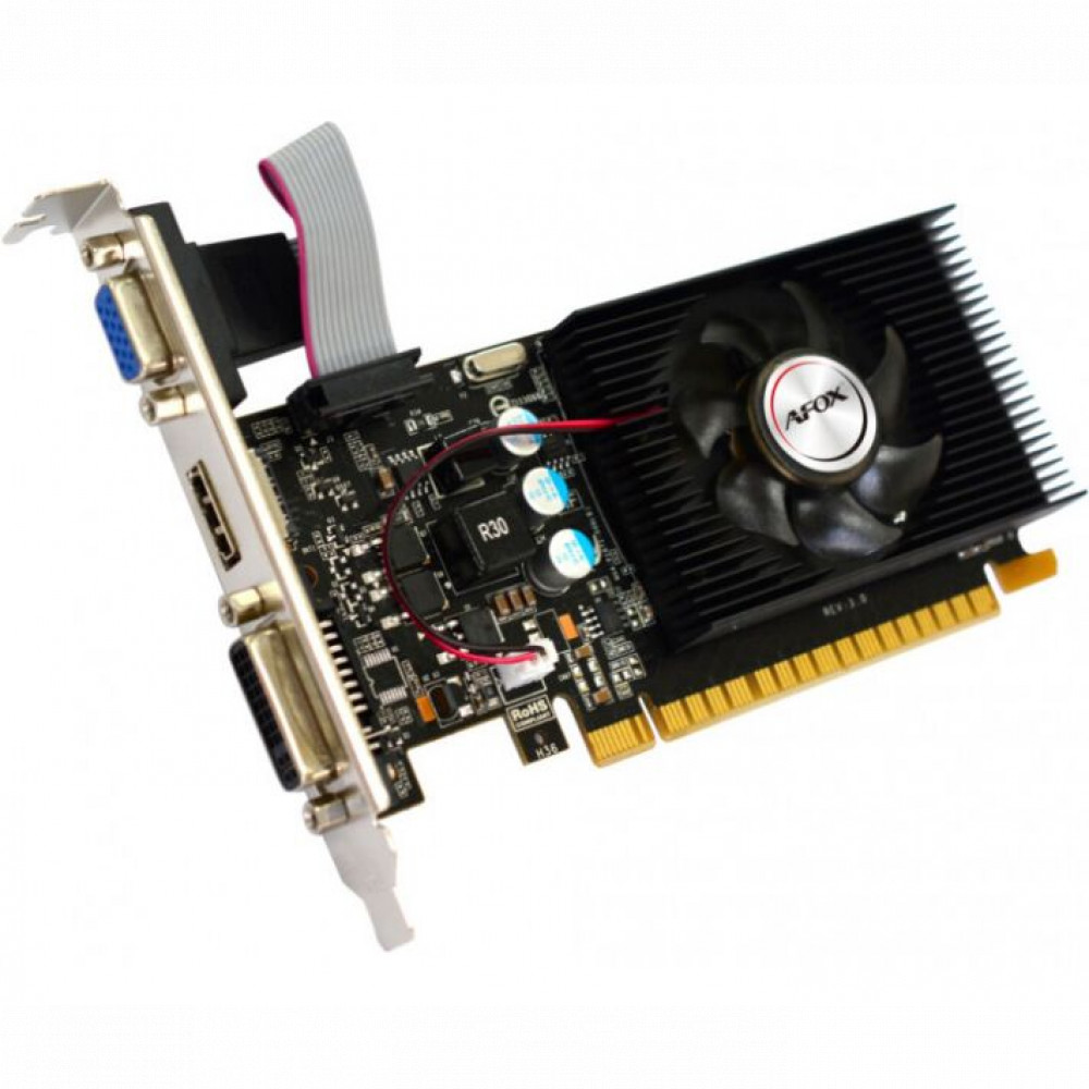 Видеокарта AFOX GeForce GT220 AF220-1024D3L2 1 ГБ - миниатюра 2