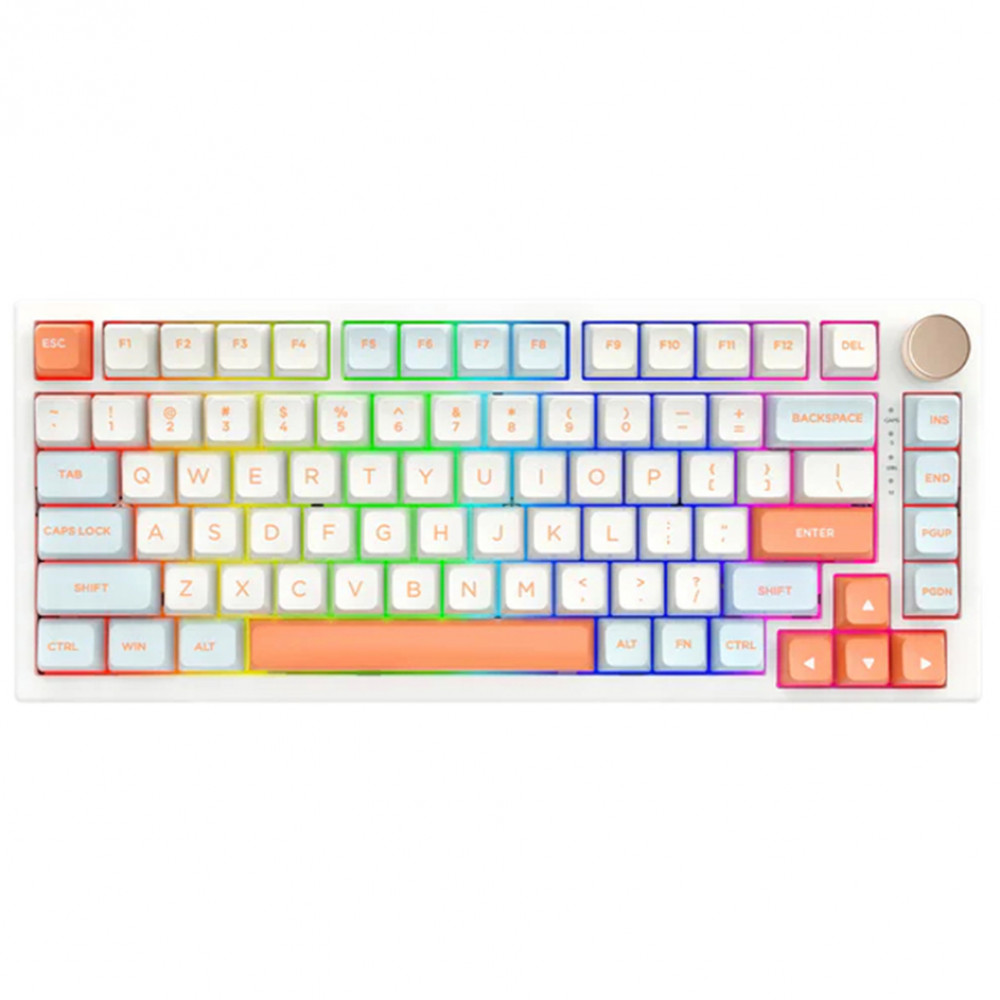 Клавиатура VGN N75RGB Jelly Orange Linear 30263 Проводная, USB — фото товара
