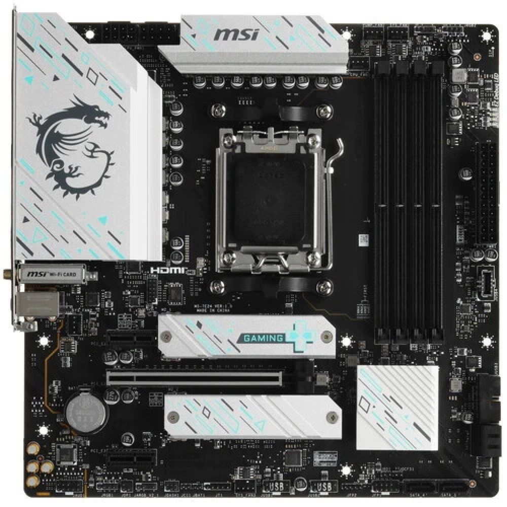 Материнская плата MSI B650M GAMING PLUS WIFI Micro-ATX, AMD AM5 — фото товара