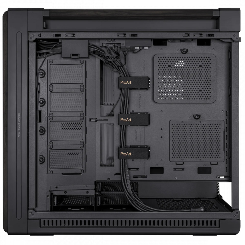 Корпус Asus PROART PA602 WOOD METAL PROART PA602 WOOD METAL PWM BLACK Mid-Tower - миниатюра 10