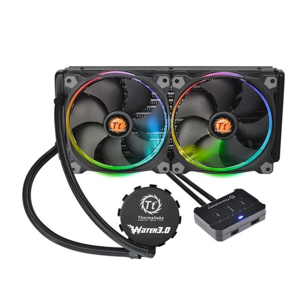 Система охлаждения Thermaltake Water 3.0 Riing RGB 280 CL-W138-PL14SW-A — фото товара