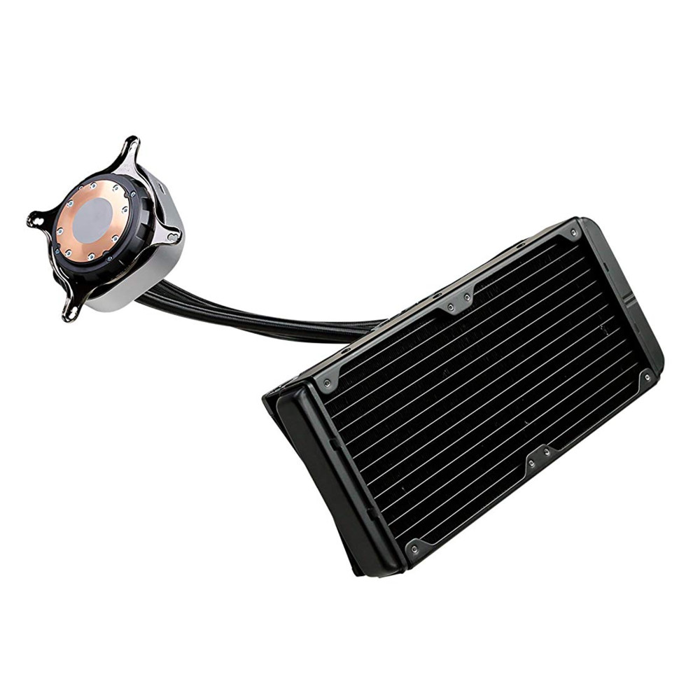 Система охлаждения EVGA CLC 240mm All-In-One RGB LED CPU Liquid Cooler 400-HY-CL24-V1 - миниатюра 2