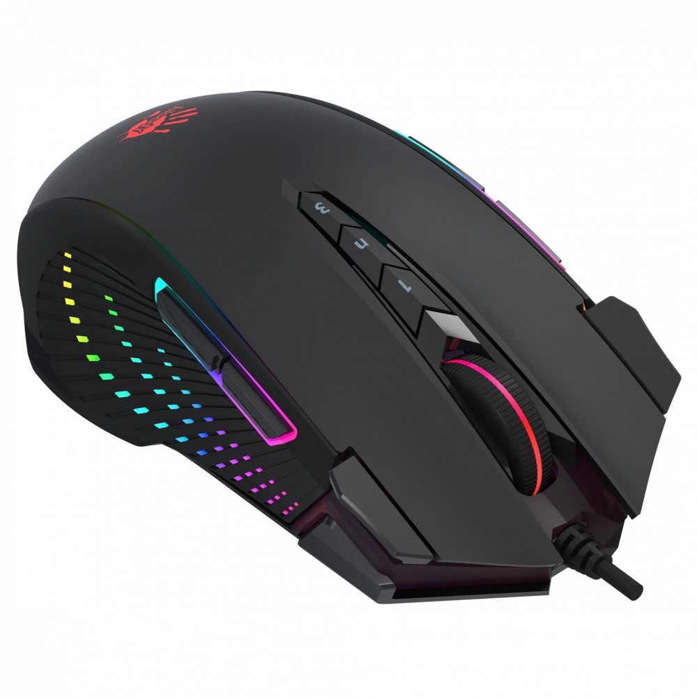 Мышь A4Tech J90S J90S BLACK ACTIVATED Игровые, Проводная - миниатюра 2
