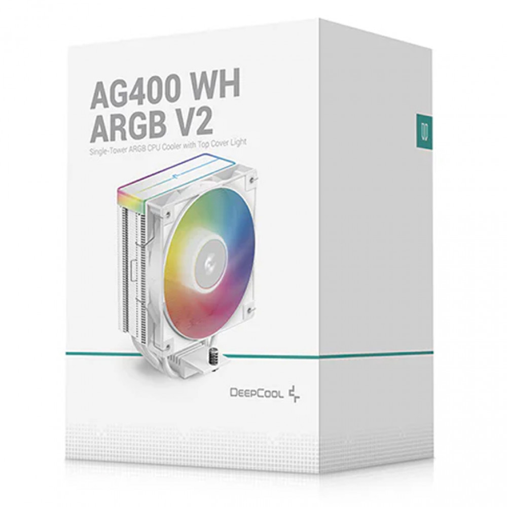 Система охлаждения Deepcool AG400 WH ARGB V2 R-AG400-WHAMMN-GJD Для процессора - миниатюра 3
