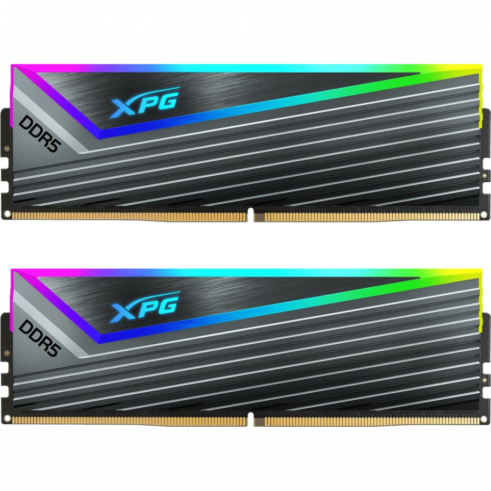 ОЗУ ADATA XPG CASTER RGB AX5U6400C3216G-DCCARGY DIMM, DDR5, 32 Гб (2 х 16 Гб), 6400 МГц - миниатюра 2