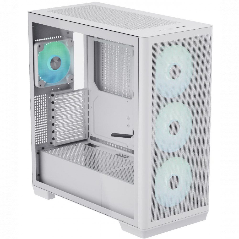 Корпус Aerocool Creator C1 White (APNX C1 WH) (C1-WH-v1) C1-WH-v1 / APCM-CR01043.21 Mid-Tower - миниатюра 4