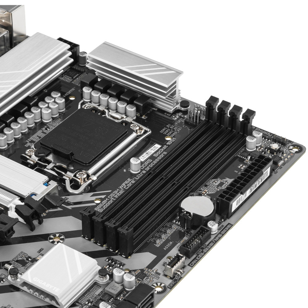 Материнская плата Gigabyte B860M DS3H WIFI6E rev. 1.0 Micro-ATX, LGA 1851 - миниатюра 4