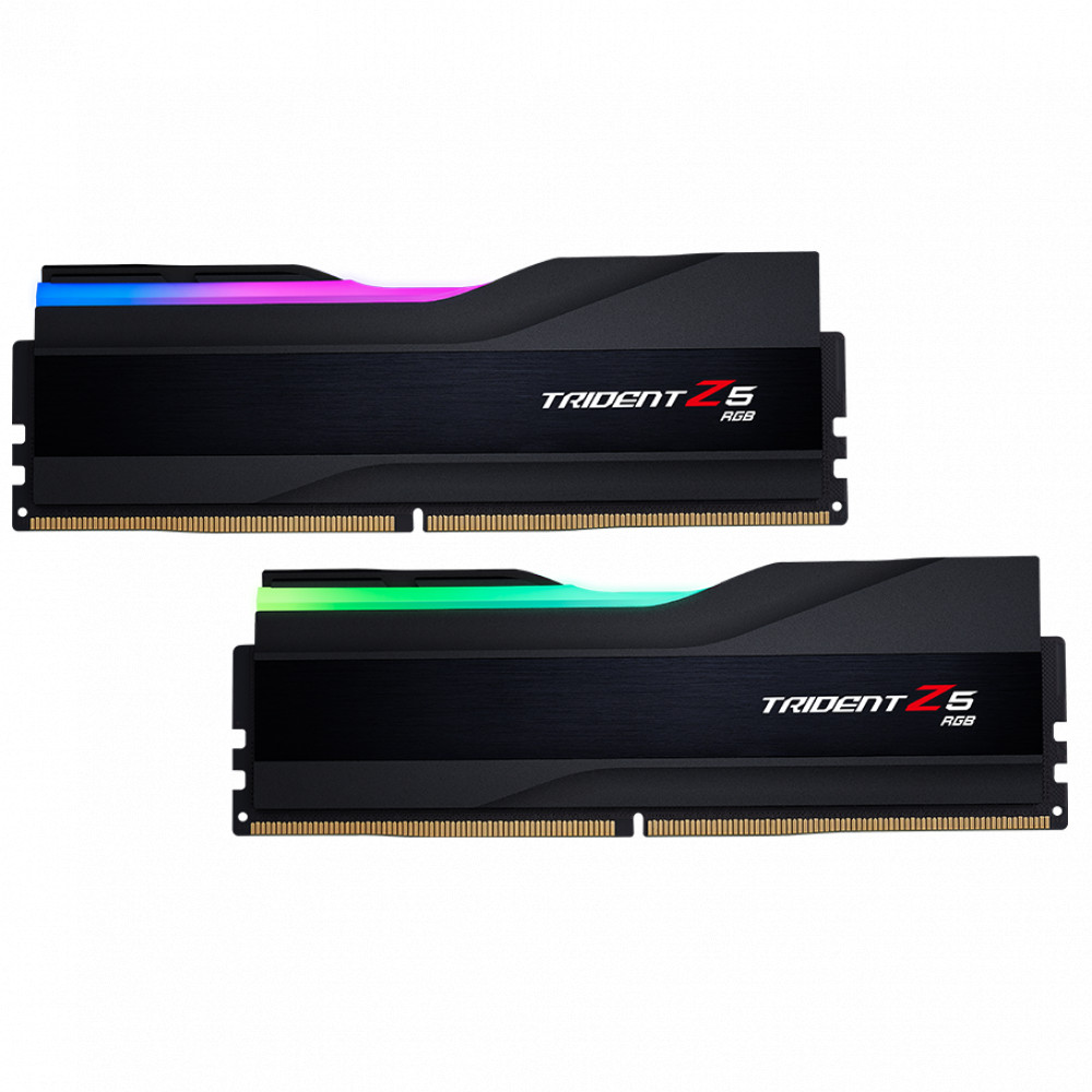 ОЗУ G.Skill Trident Z5 RGB F5-5600J4040C16GX2-TZ5RK DIMM, DDR5, 32 Гб (2 х 16 Гб), 5600 МГц — фото товара