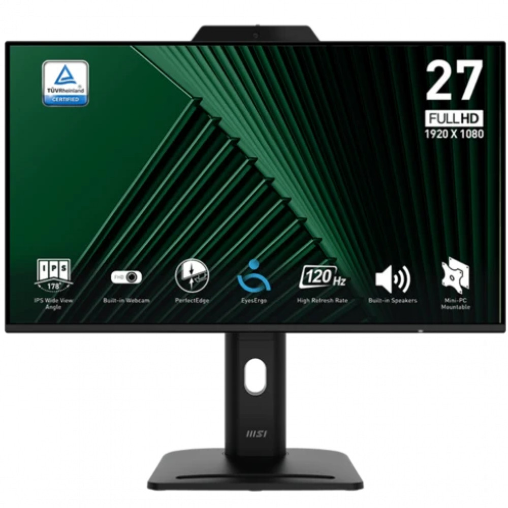 Монитор MSI PRO MP272PMG 27 ", IPS, Full HD 1920x1080 (16:9), 120 Гц — фото товара