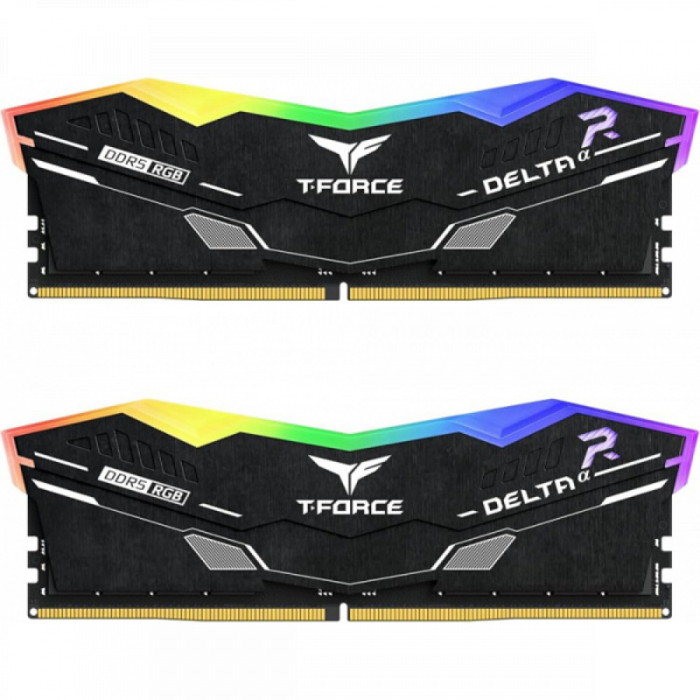 ОЗУ Team Group T-Force Delta RGB FF7D564G6000HC38JDC01 DIMM, DDR5, 64 Гб (2 х 32 Гб), 6000 МГц — фото товара